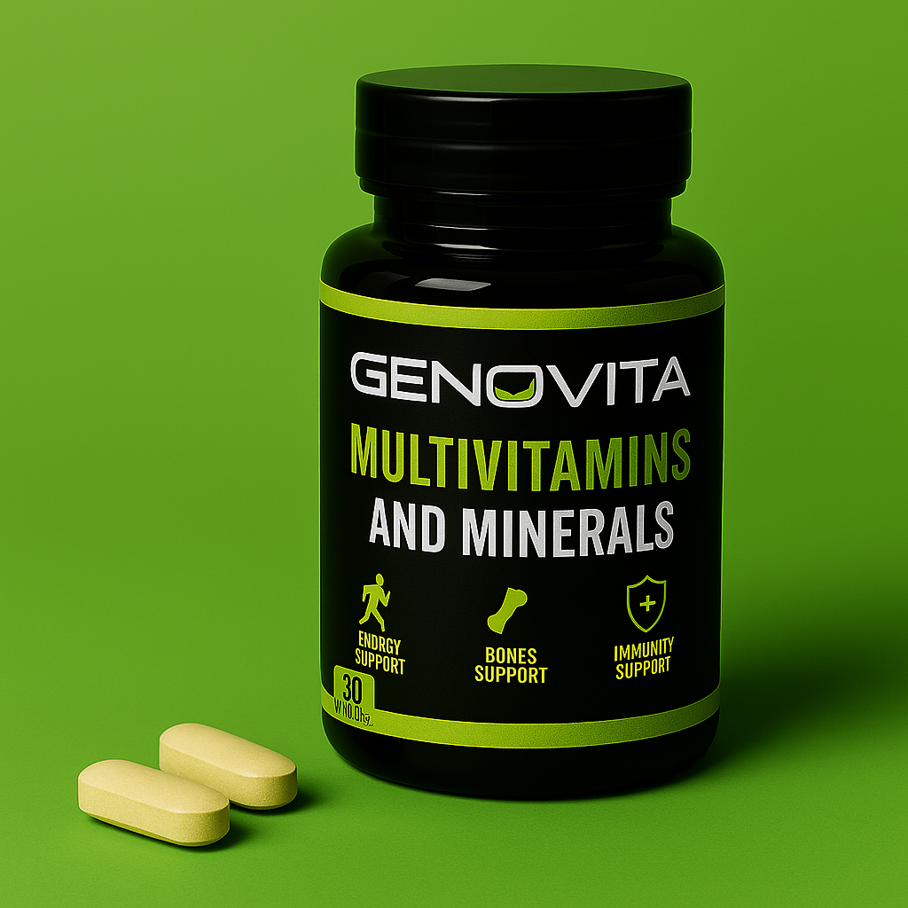 GENOVITA Multivitamins & Minerals - 30 Tablets