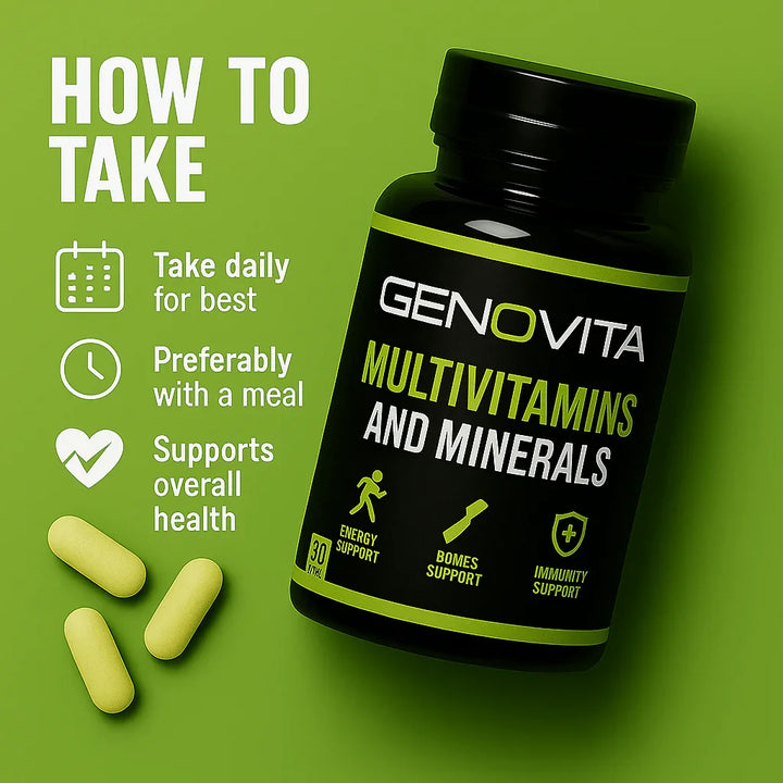 GENOVITA Multivitamins & Minerals - Genovita